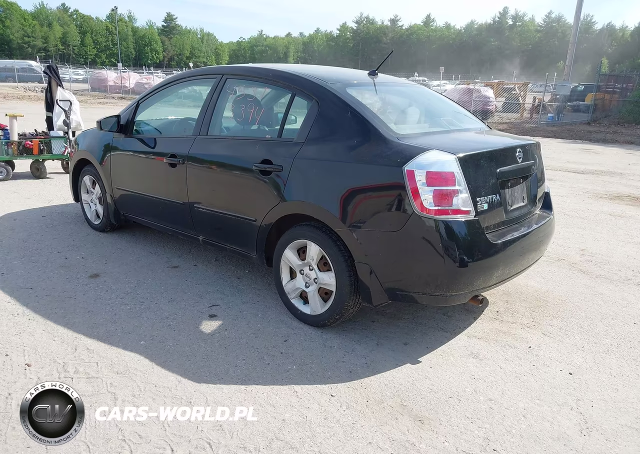 2008 Nissan Sentra 2.0S VIN:3N1AB61E58L751107 - 3