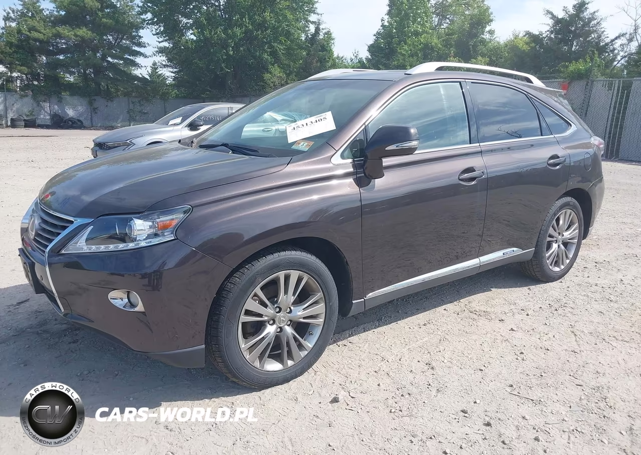 2013 Lexus Rx 450H VIN:JTJBC1BA9D2057817 - 2