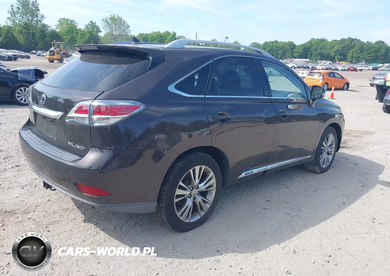 2013 Lexus Rx 450H VIN:JTJBC1BA9D2057817 - 4