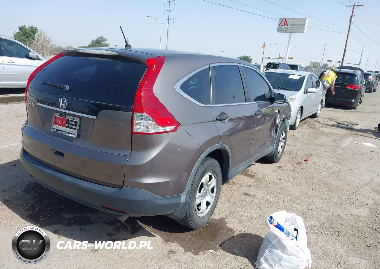 2013 Honda Cr-V Lx VIN:5J6RM3H35DL026913 - 4