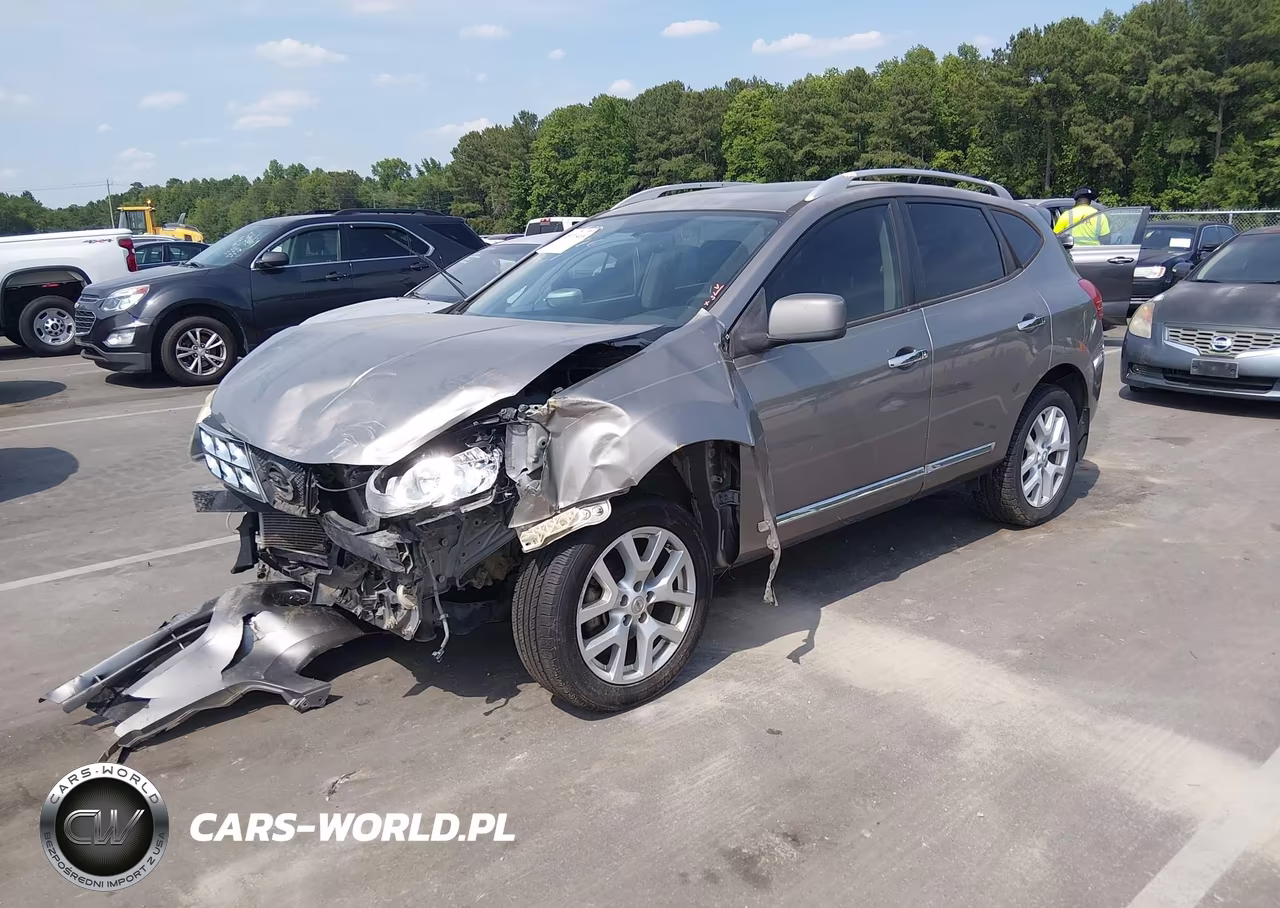 2011 Nissan Rogue Sv VIN:JN8AS5MV8BW669431 - 2