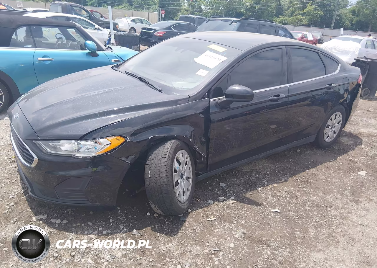 2020 Ford Fusion S VIN:3FA6P0G75LR163956 - 2