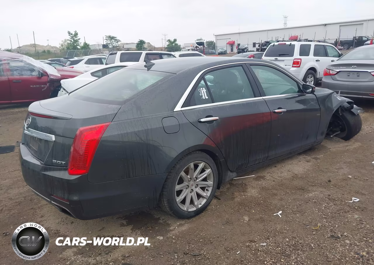 2014 Cadillac Cts Standard VIN:1G6AW5SX9E0128497 - 4