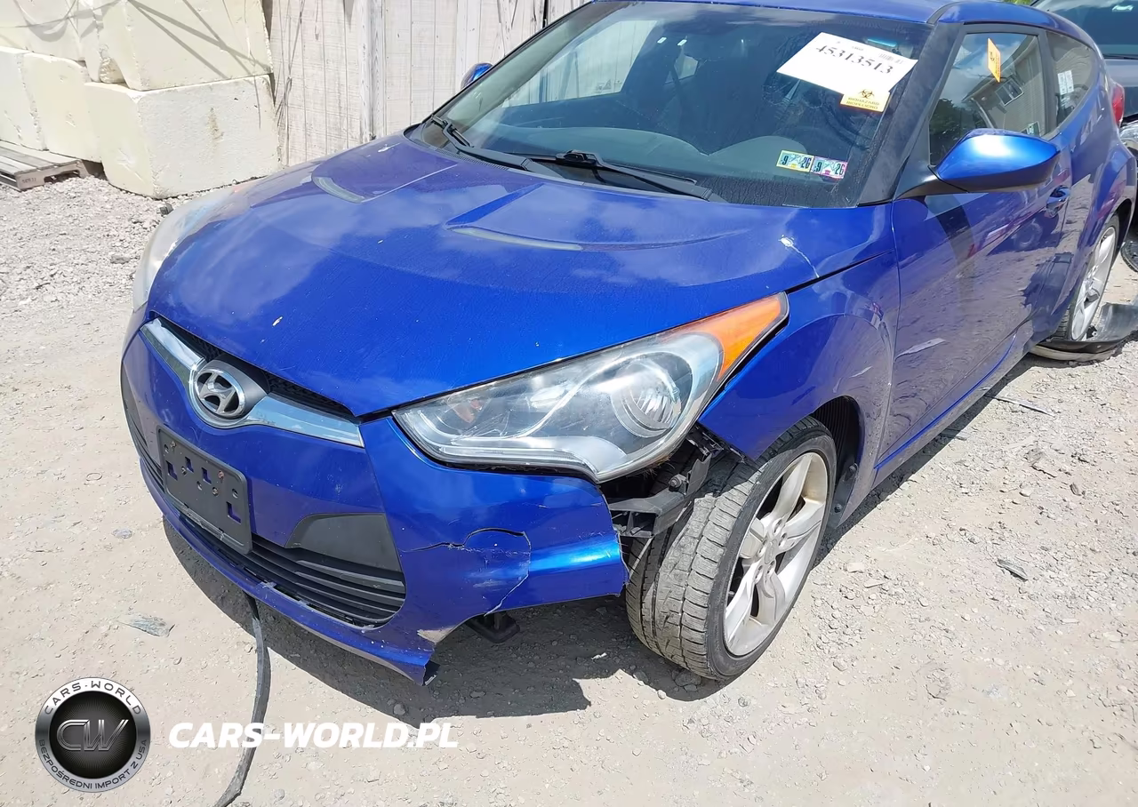 2012 Hyundai Veloster Base W-Gray VIN:KMHTC6AD5CU034923 - 6