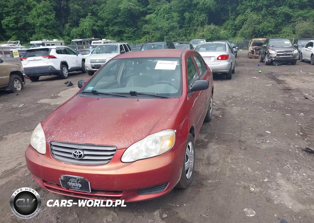 2003 Toyota Corolla Ce VIN:1NXBR32E53Z091736 - 2