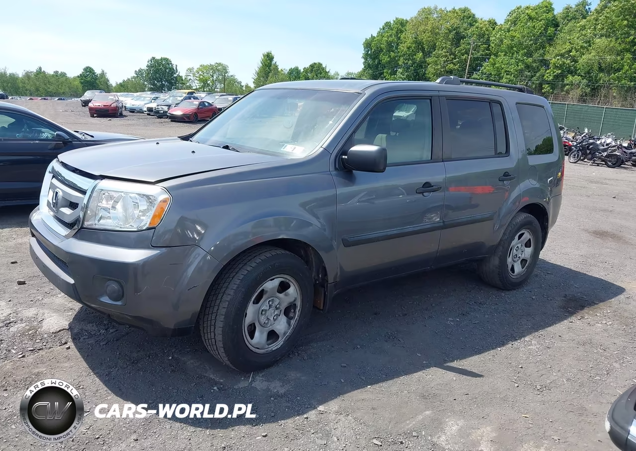 2011 Honda Pilot Lx VIN:5FNYF4H20BB081682 - 2