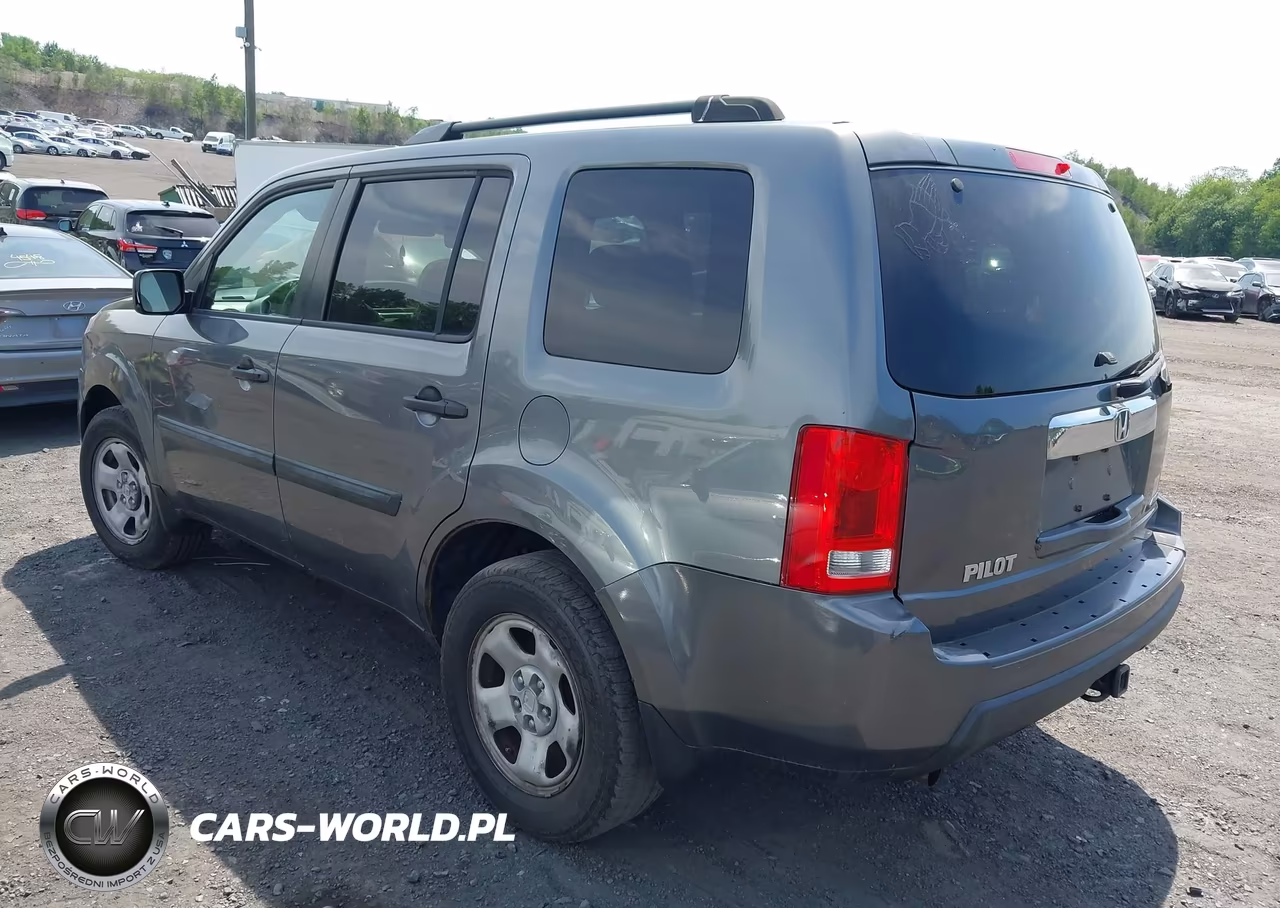 2011 Honda Pilot Lx VIN:5FNYF4H20BB081682 - 3