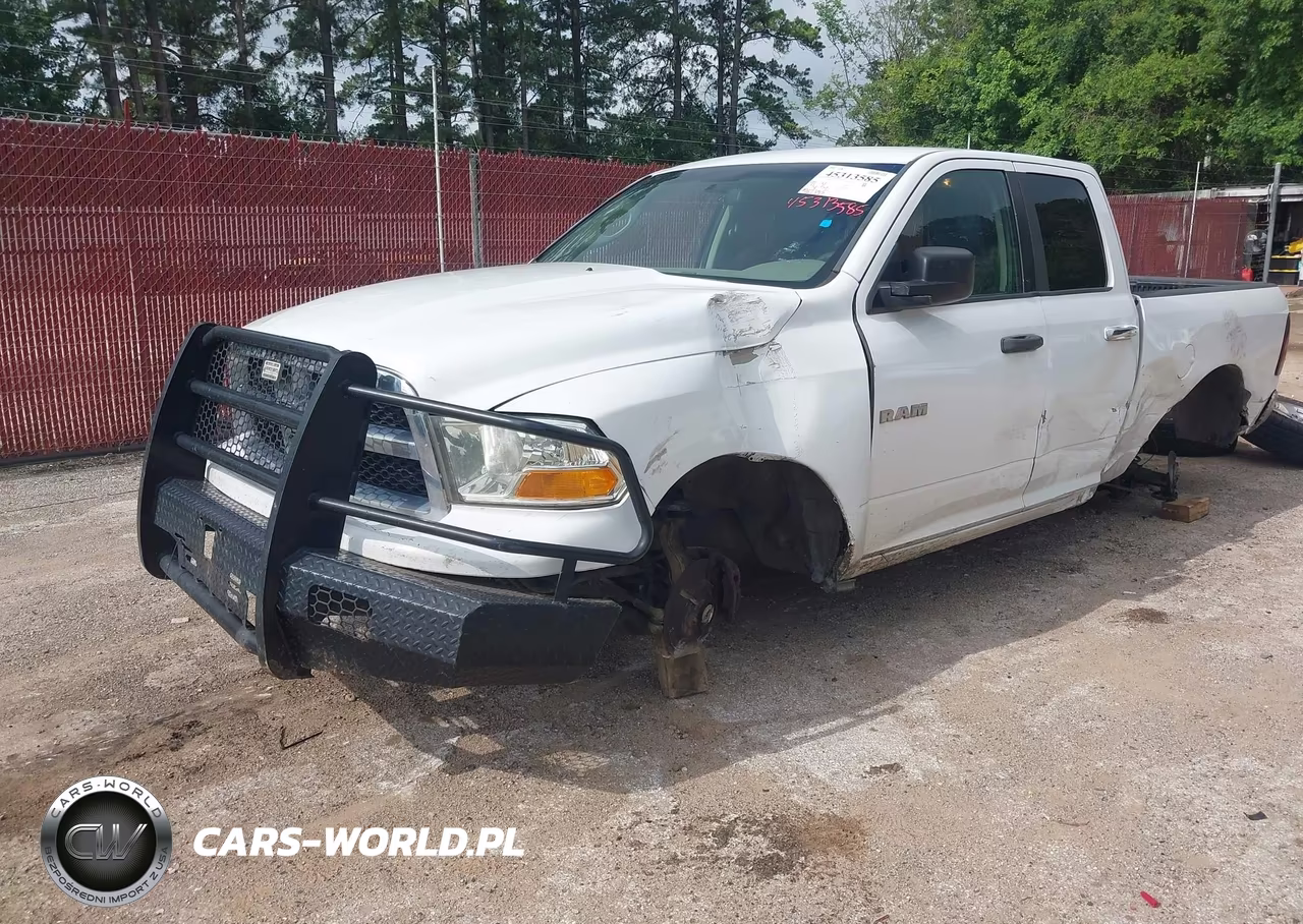 2010 Dodge Ram 1500 Slt-Sport-Trx VIN:1D7RB1GP6AS217655 - 2