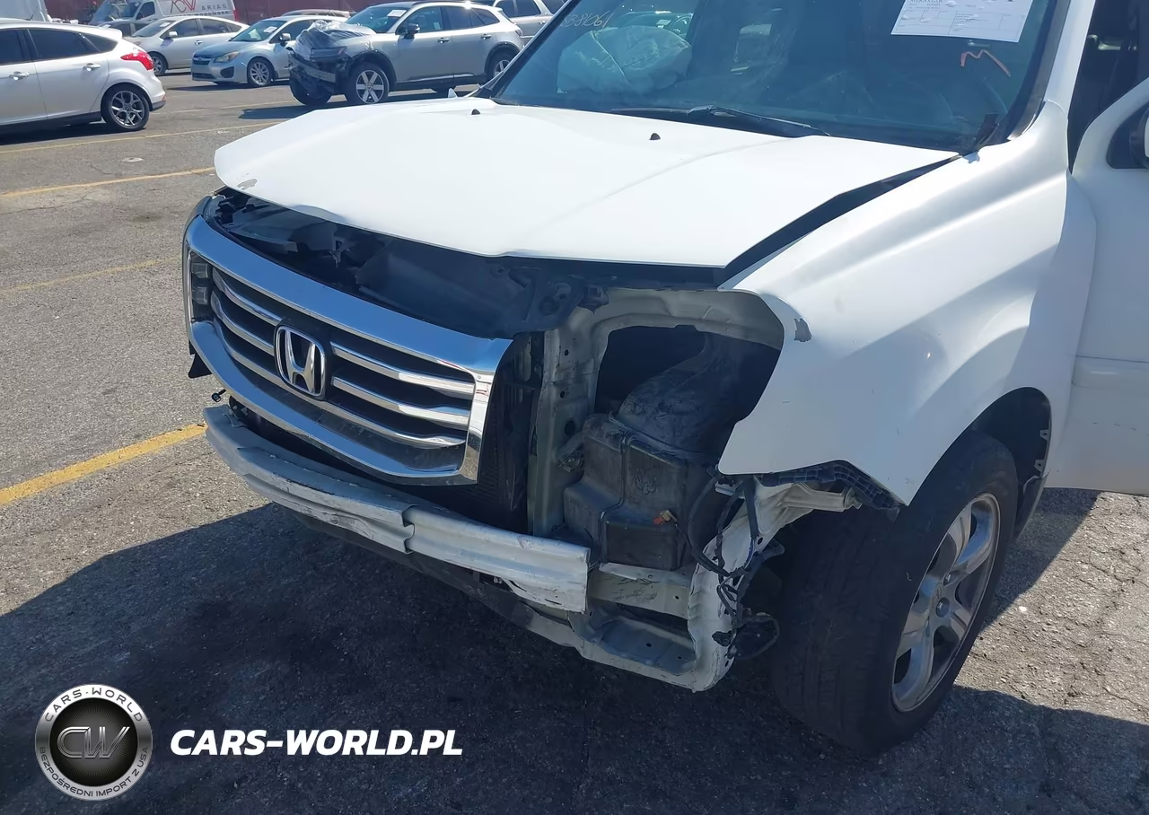 2012 Honda Pilot Ex-L VIN:5FNYF3H59CB026413 - 6