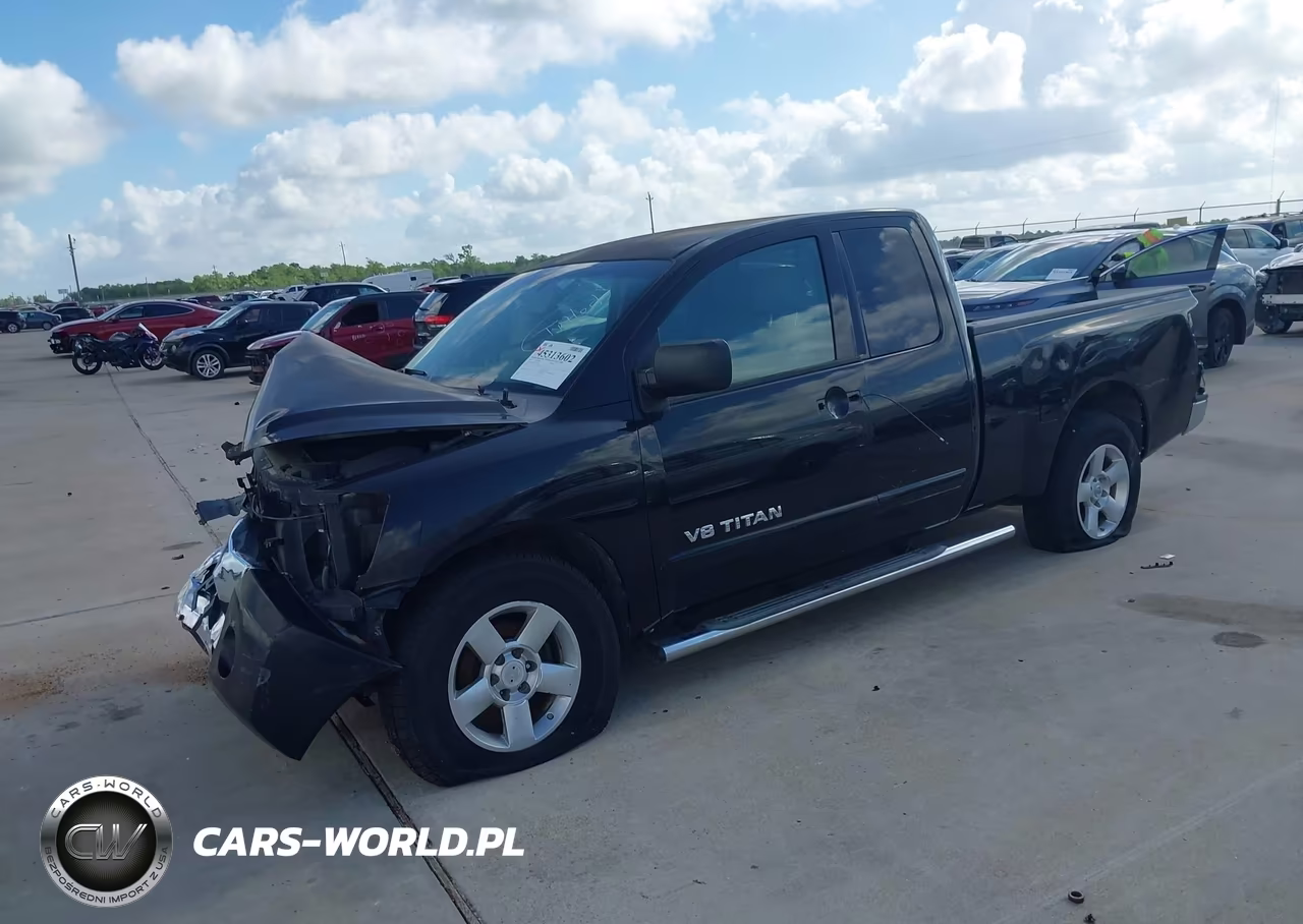 2007 Nissan Titan Se VIN:1N6BA06A17N243588 - 2