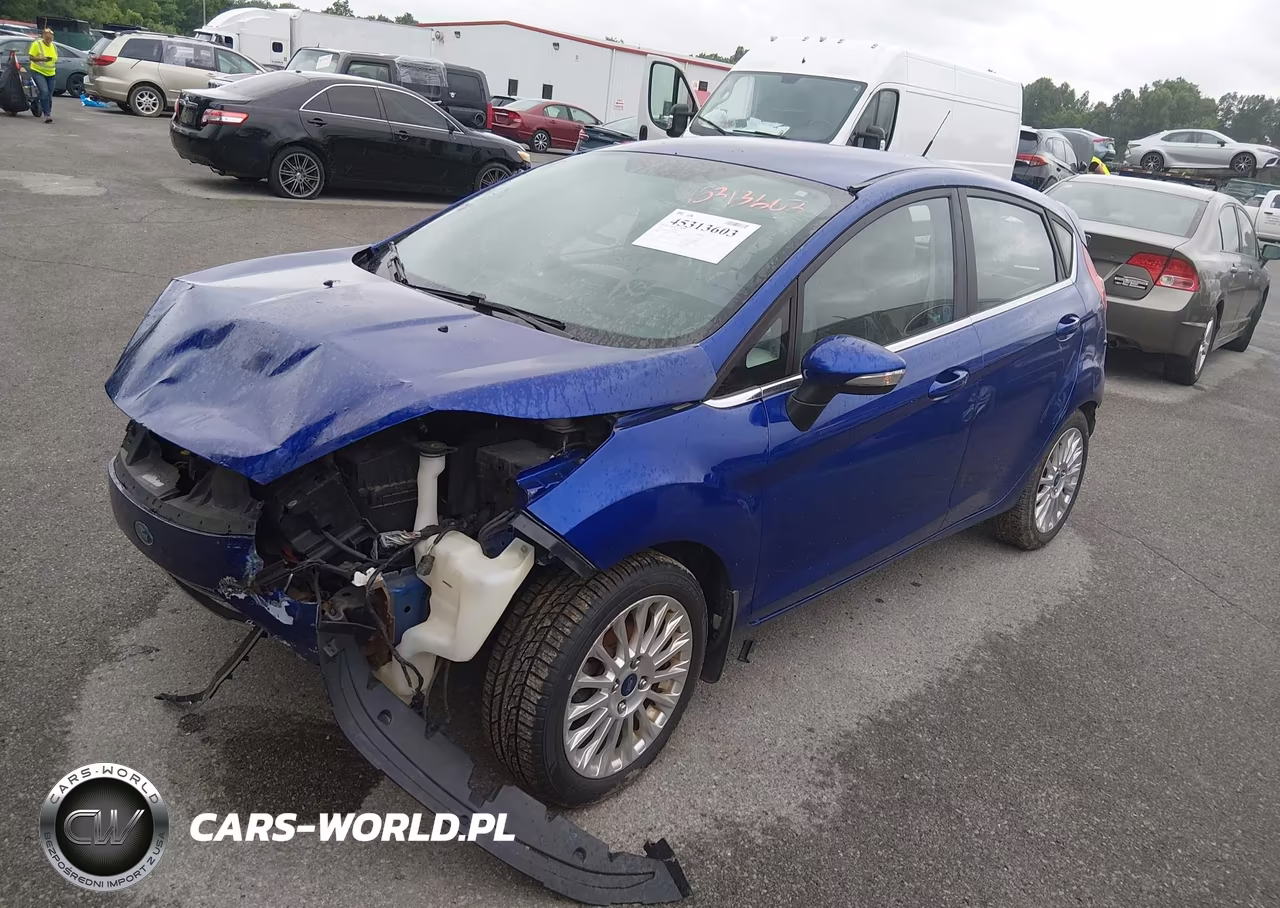 2015 Ford Fiesta Titanium VIN:3FADP4FJ4FM166814 - 2