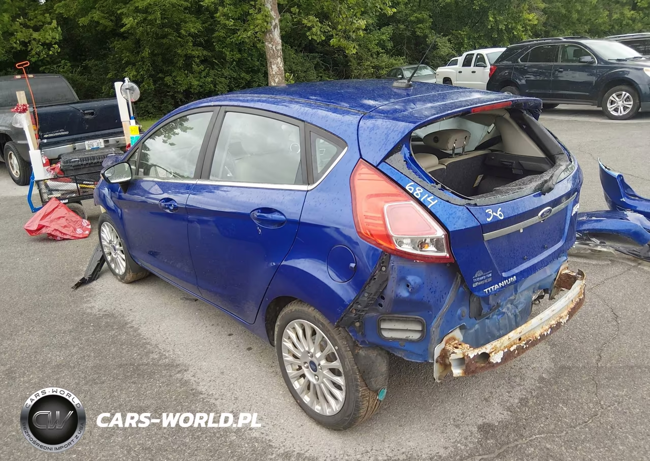 2015 Ford Fiesta Titanium VIN:3FADP4FJ4FM166814 - 3