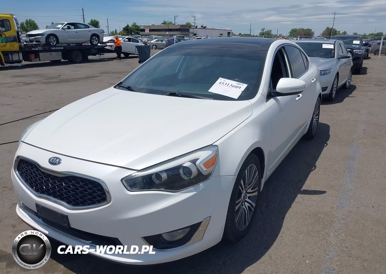 2014 Kia Cadenza Premium VIN:KNALN4D76E5127081 - 2