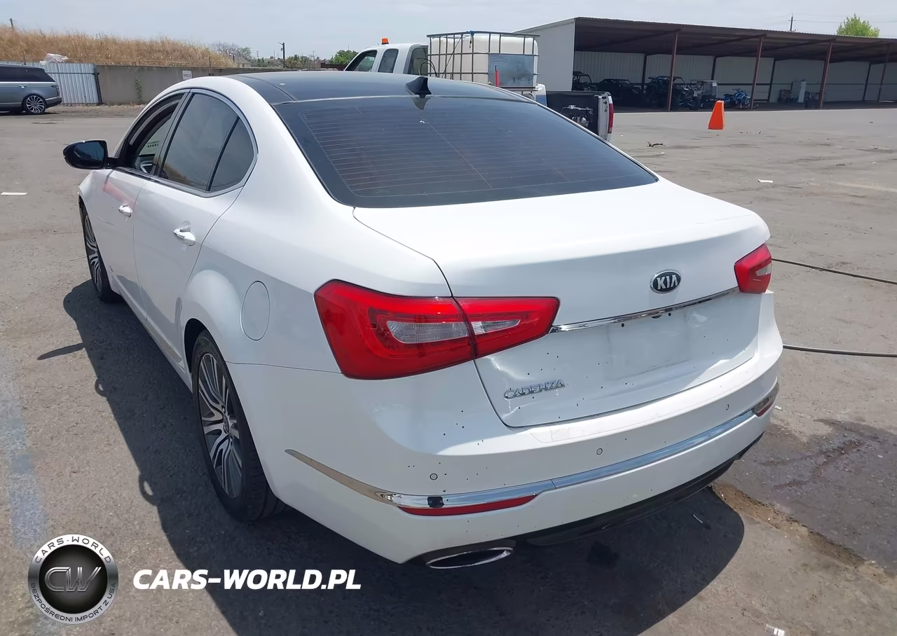 2014 Kia Cadenza Premium VIN:KNALN4D76E5127081 - 3