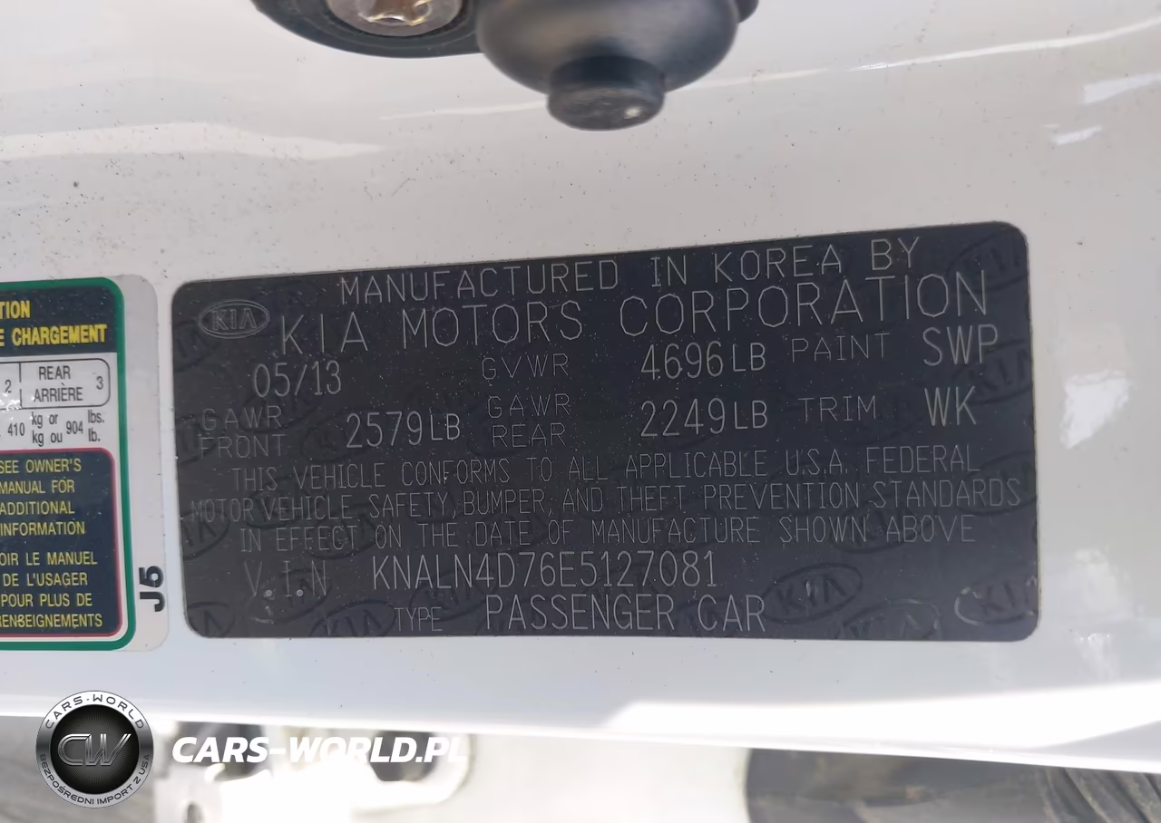 2014 Kia Cadenza Premium VIN:KNALN4D76E5127081 - 9