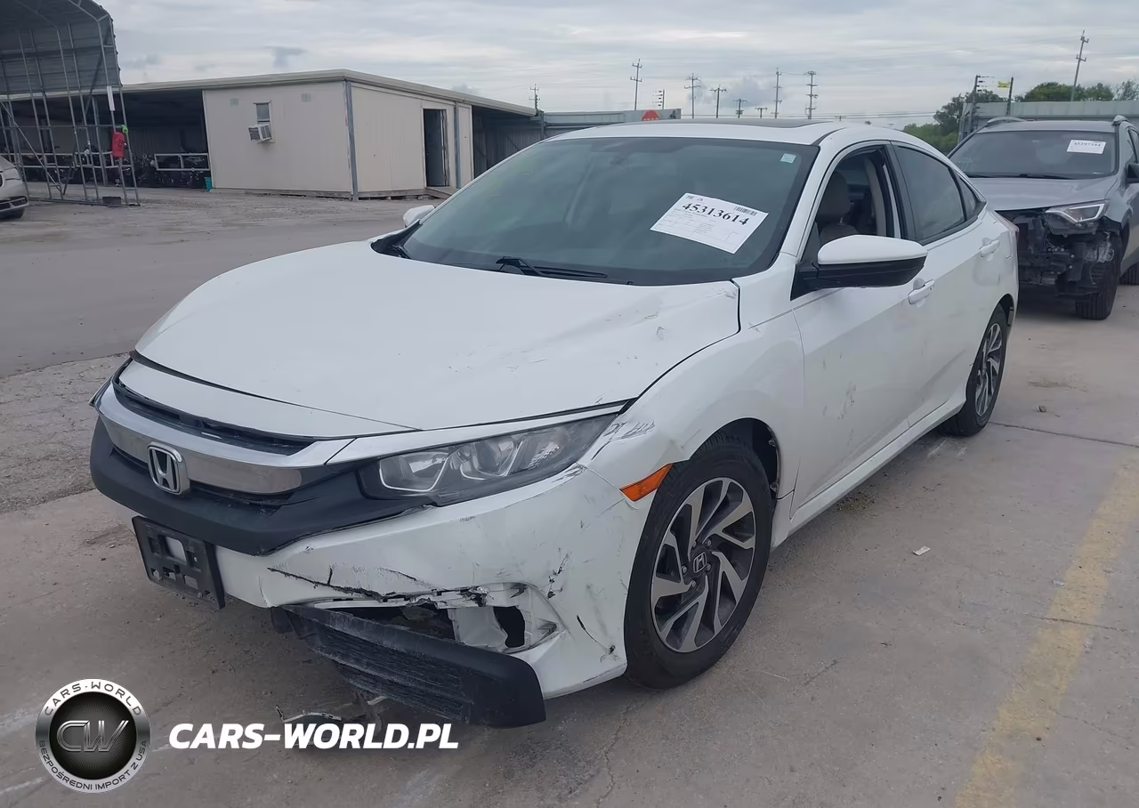 2017 Honda Civic Ex VIN:19XFC2F77HE077386 - 2