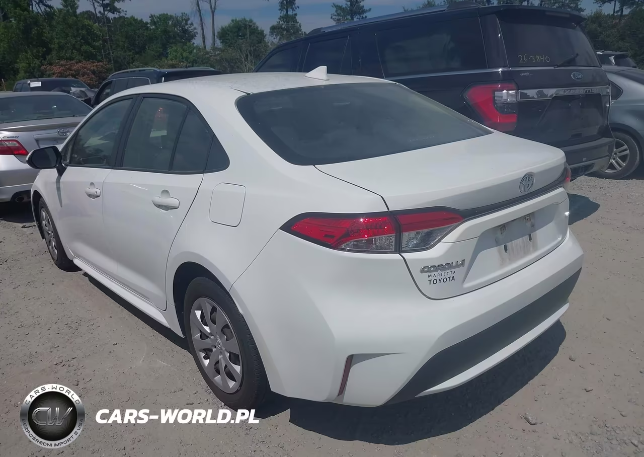 2020 Toyota Corolla Le VIN:JTDEPRAE4LJ011615 - 3
