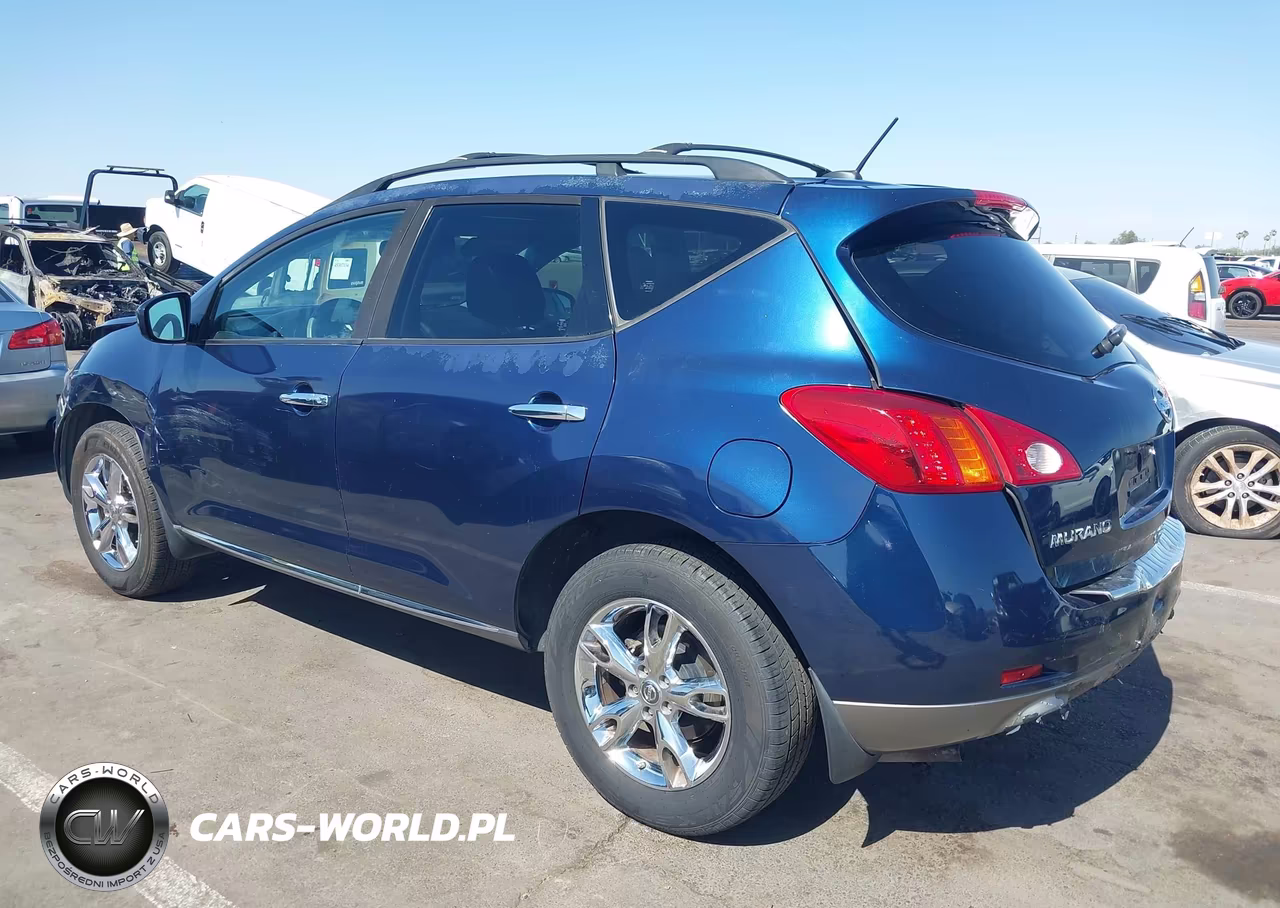 2009 Nissan Murano Sl VIN:JN8AZ18W89W214905 - 3
