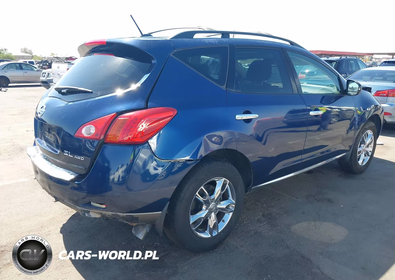 2009 Nissan Murano Sl VIN:JN8AZ18W89W214905 - 4