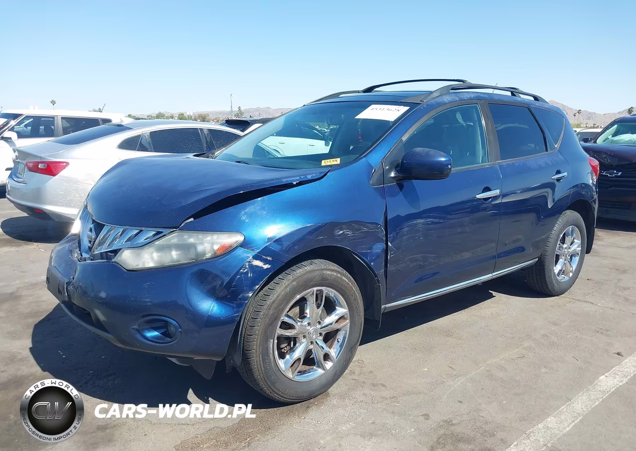 2009 Nissan Murano Sl VIN:JN8AZ18W89W214905 - 6