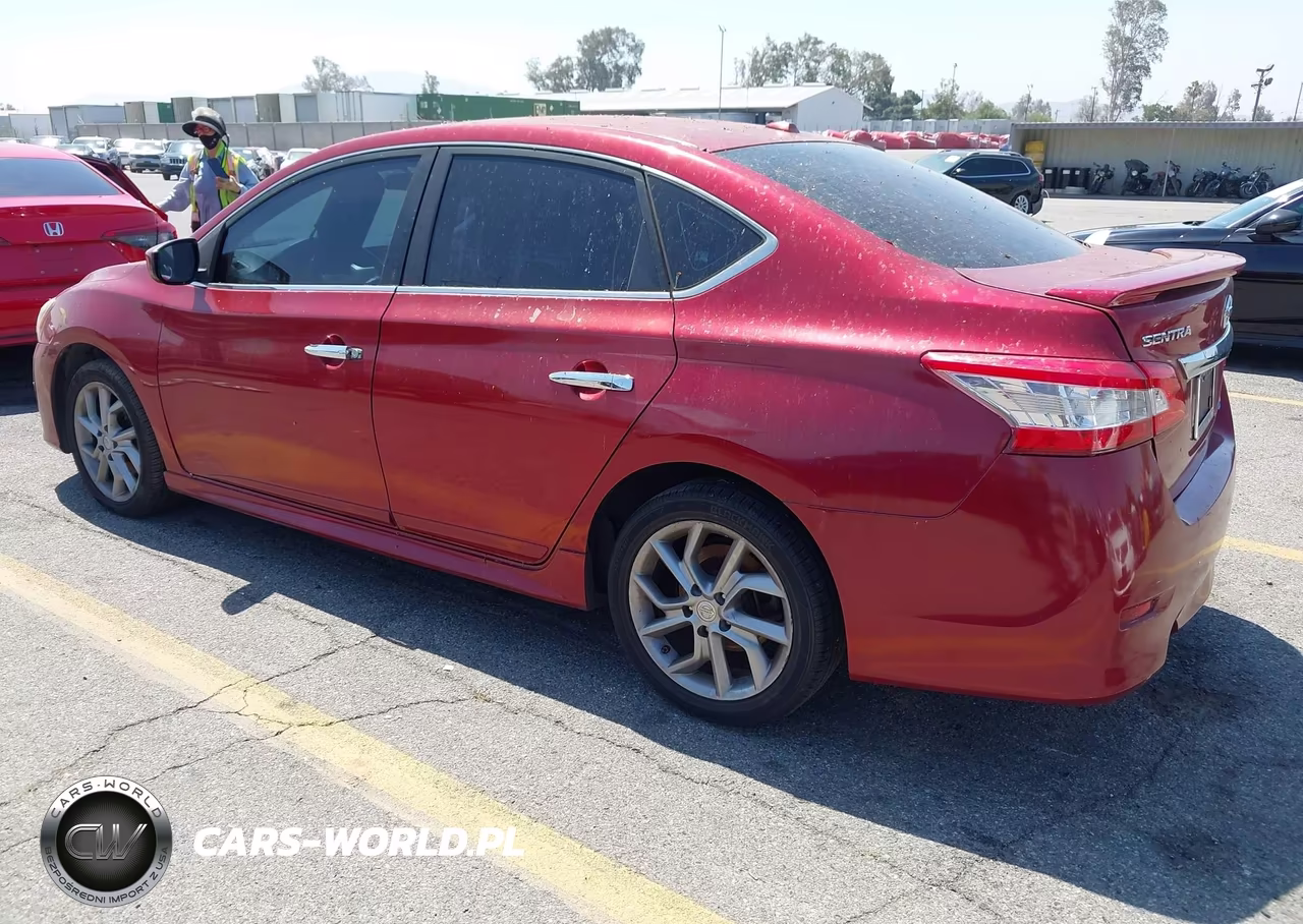 2014 Nissan Sentra Sr VIN:3N1AB7AP0EY232472 - 3