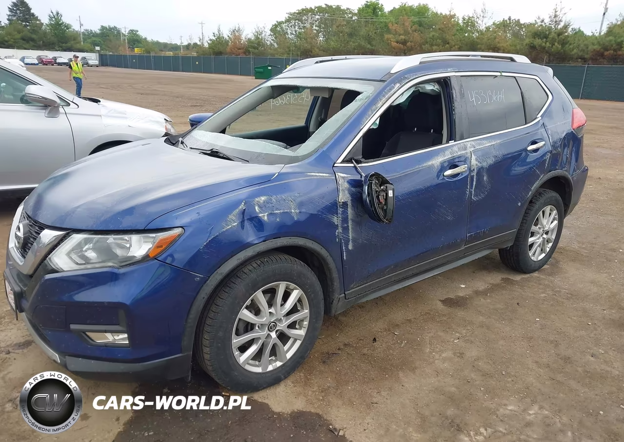 2017 Nissan Rogue Sv VIN:JN8AT2MV9HW008057 - 2