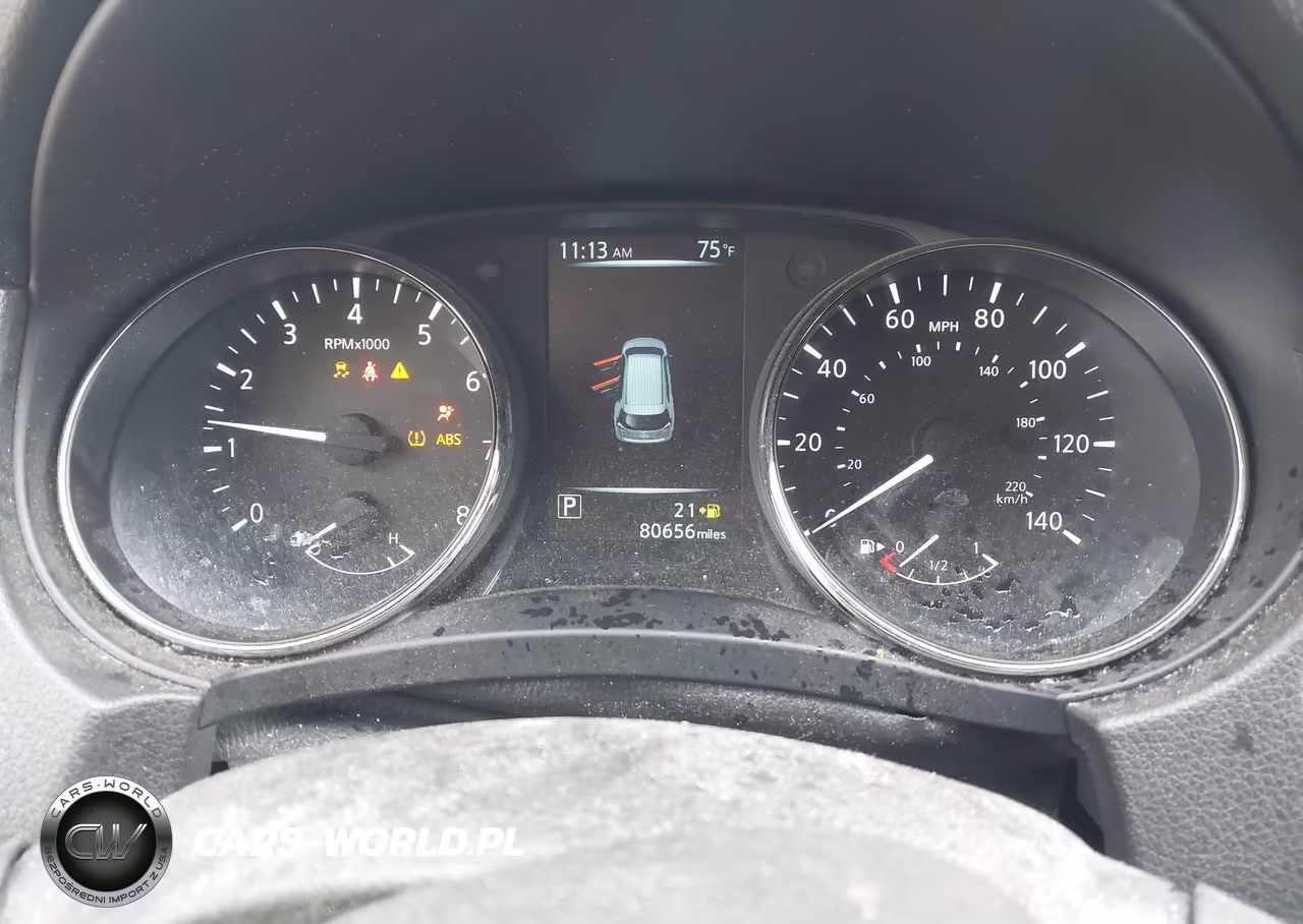2017 Nissan Rogue Sv VIN:JN8AT2MV9HW008057 - 7