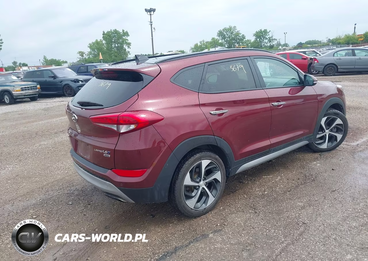 2017 Hyundai Tucson Limited VIN:KM8J3CA25HU279233 - 4
