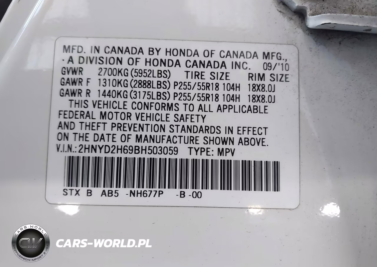 2011 Acura Mdx Technology Package VIN:2HNYD2H69BH503059 - 9
