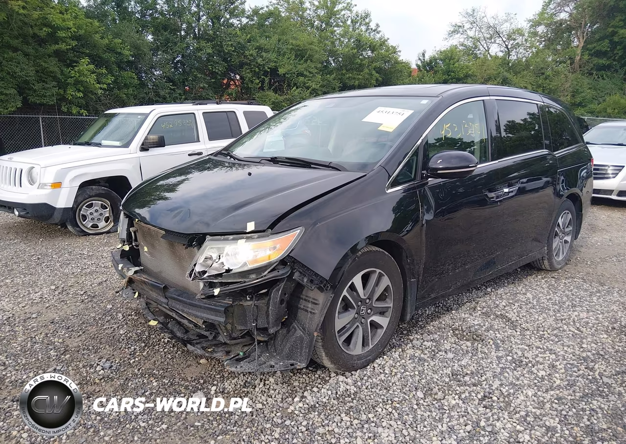 2015 Honda Odyssey Touring-Touring Elite VIN:5FNRL5H96FB045419 - 2