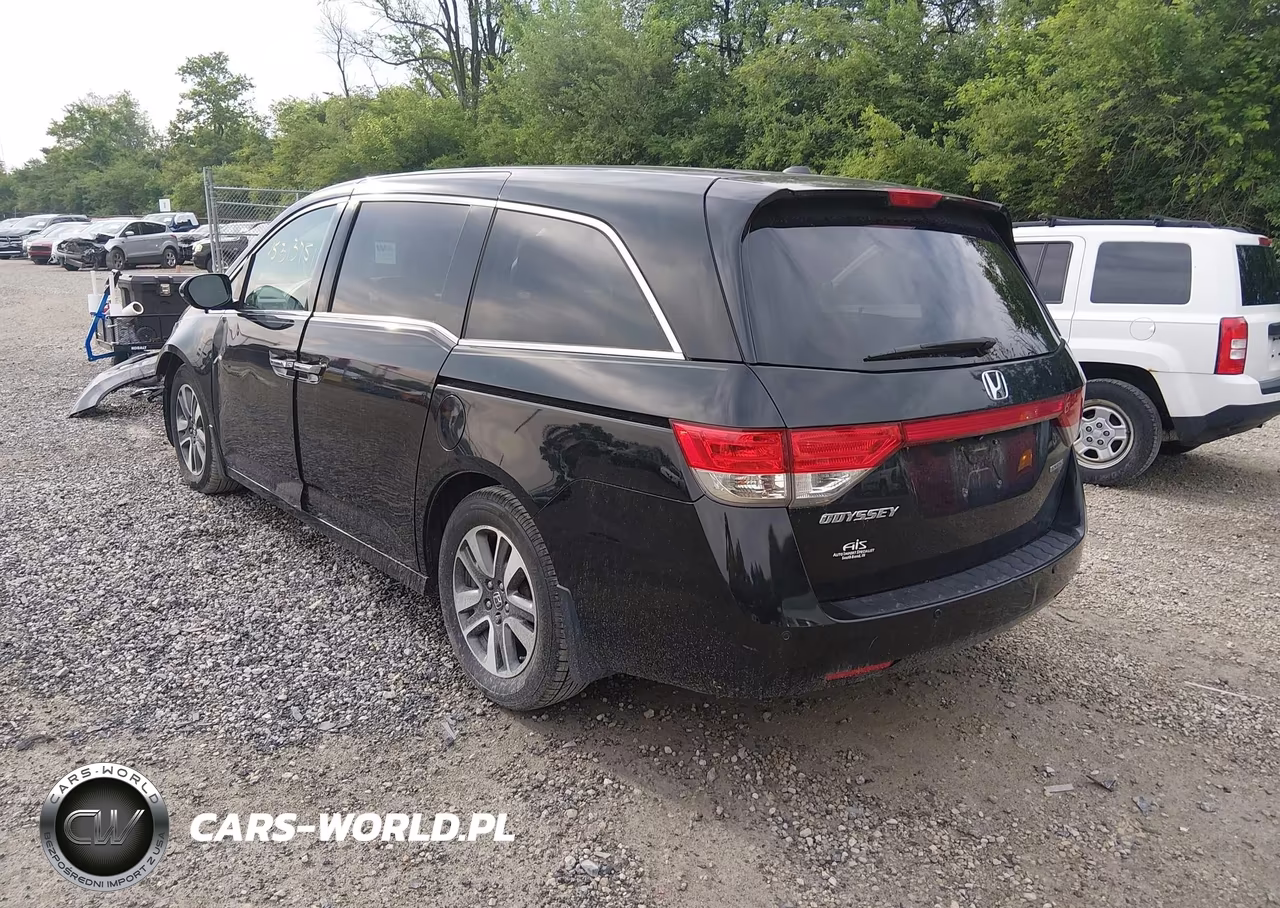 2015 Honda Odyssey Touring-Touring Elite VIN:5FNRL5H96FB045419 - 3