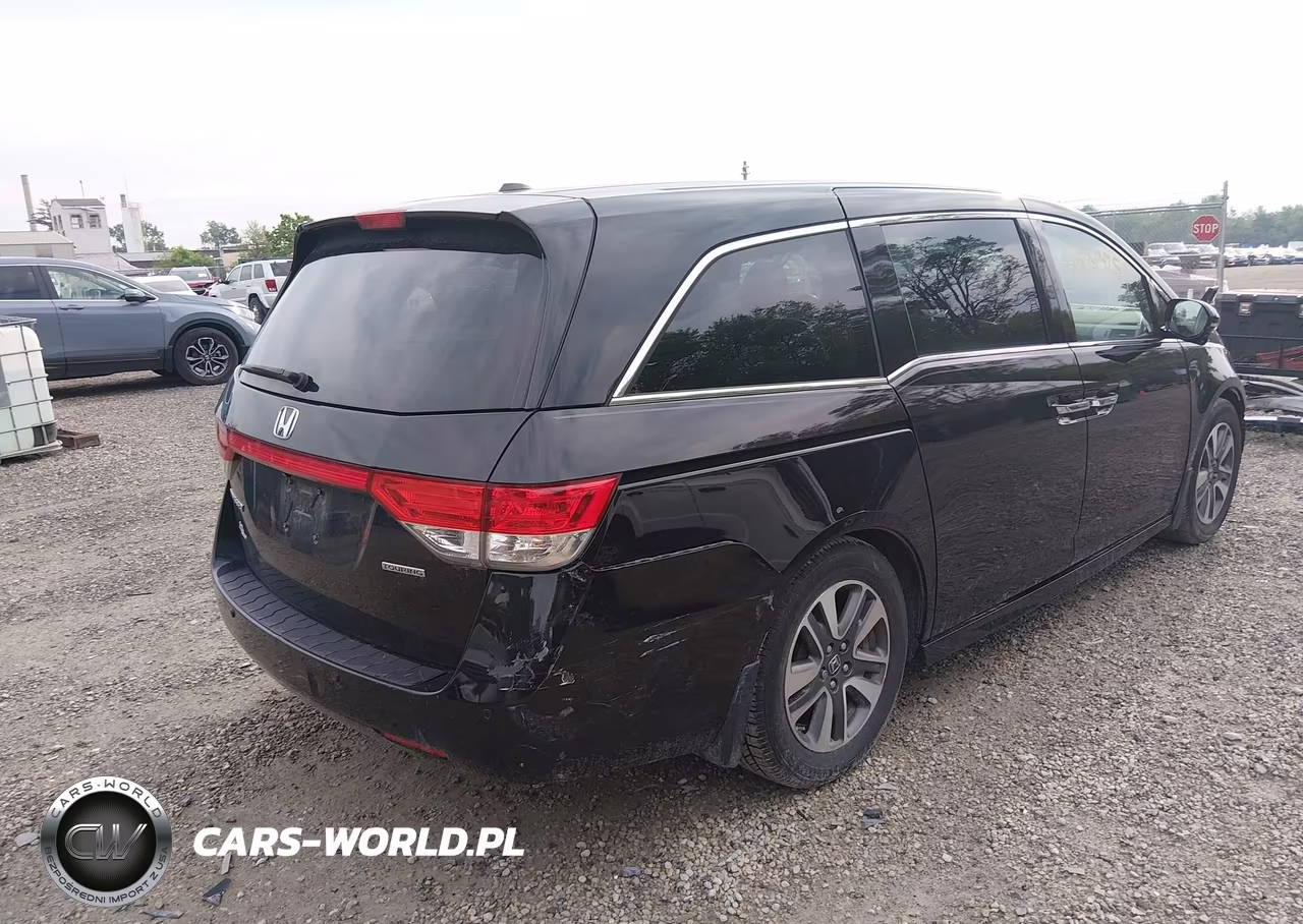 2015 Honda Odyssey Touring-Touring Elite VIN:5FNRL5H96FB045419 - 4