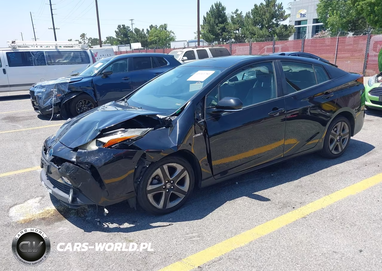 2019 Toyota Prius Xle VIN:JTDKARFU1K3086991 - 2