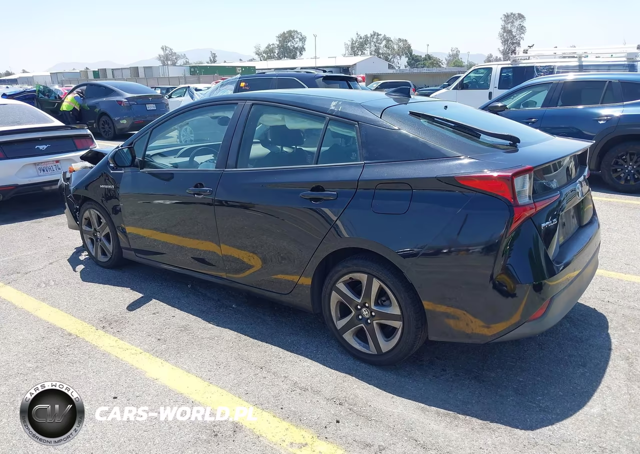 2019 Toyota Prius Xle VIN:JTDKARFU1K3086991 - 3