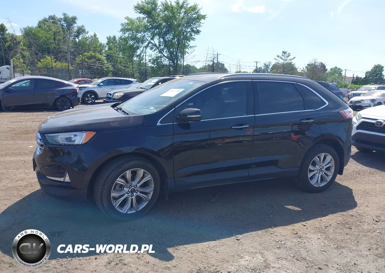 2021 Ford Edge Titanium VIN:2FMPK3K90MBA18424 - 14