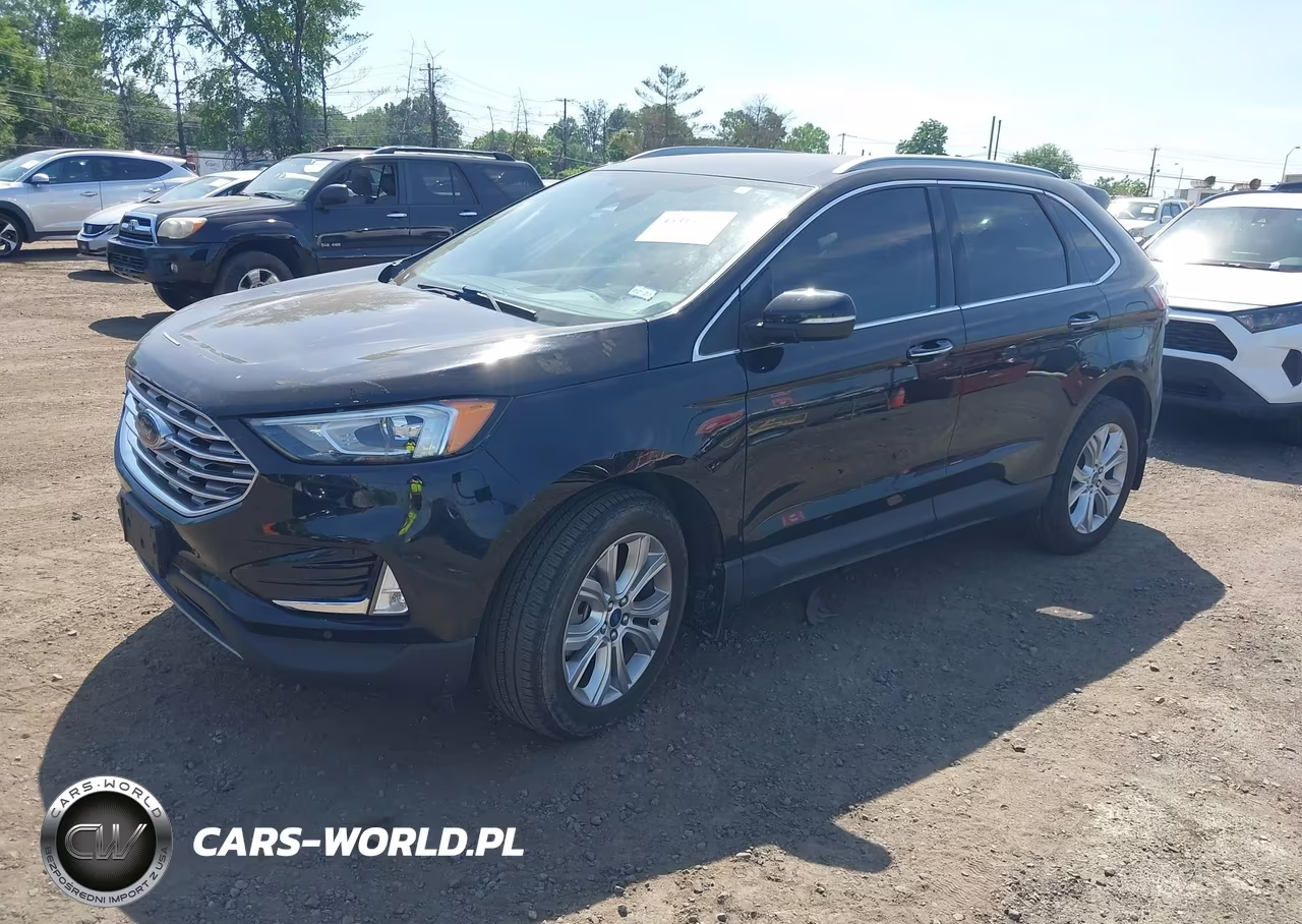 2021 Ford Edge Titanium VIN:2FMPK3K90MBA18424 - 2