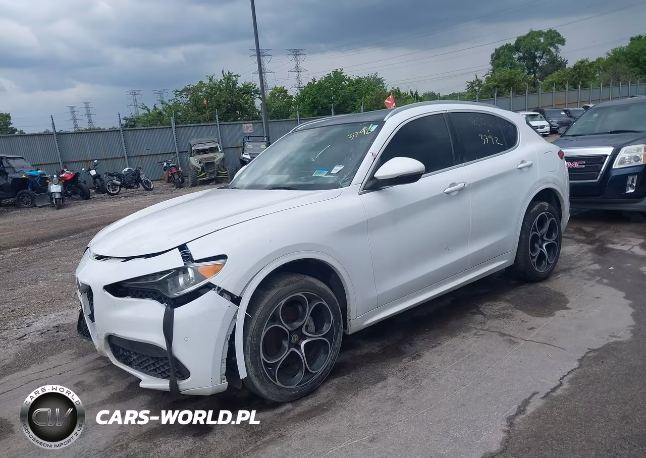 2020 ALFA ROMEO STELVIO TI AWD VIN:ZASPAKBN6L7C92398 - 2