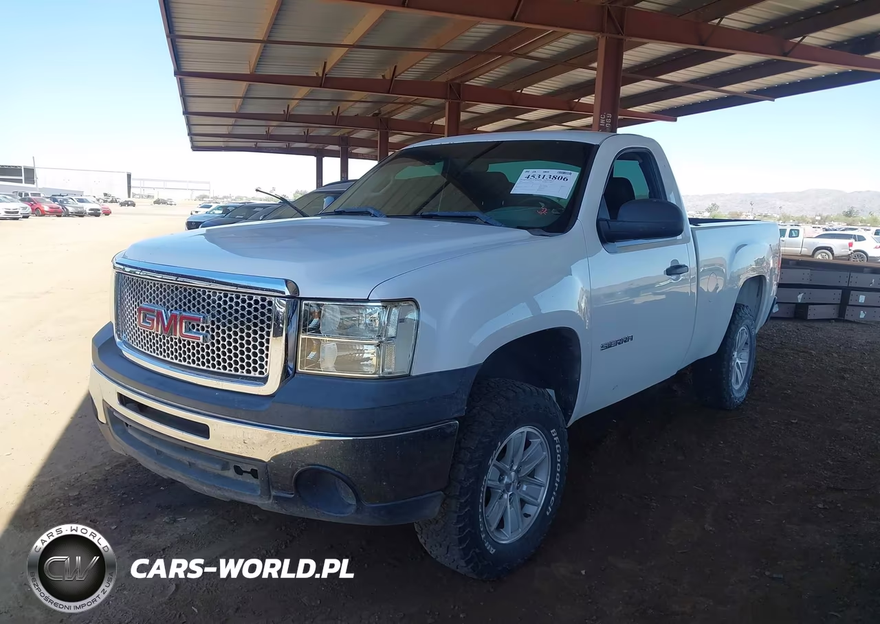 2013 GMC Sierra 1500 Work Truck VIN:1GTN1TEX4DZ333443 - 2