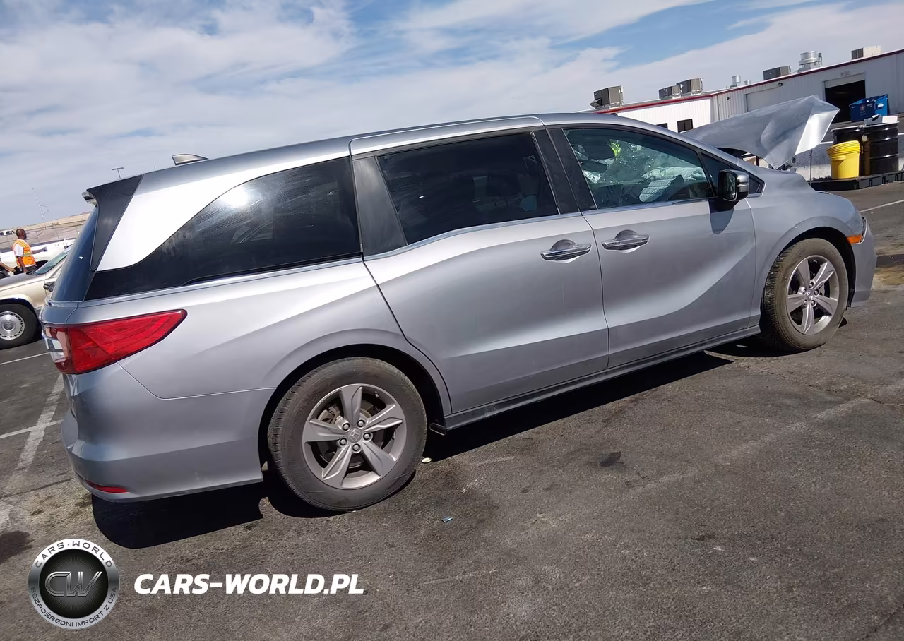 2020 Honda Odyssey Ex-L-Ex-L W-Navi Res VIN:5FNRL6H77LB070636 - 4