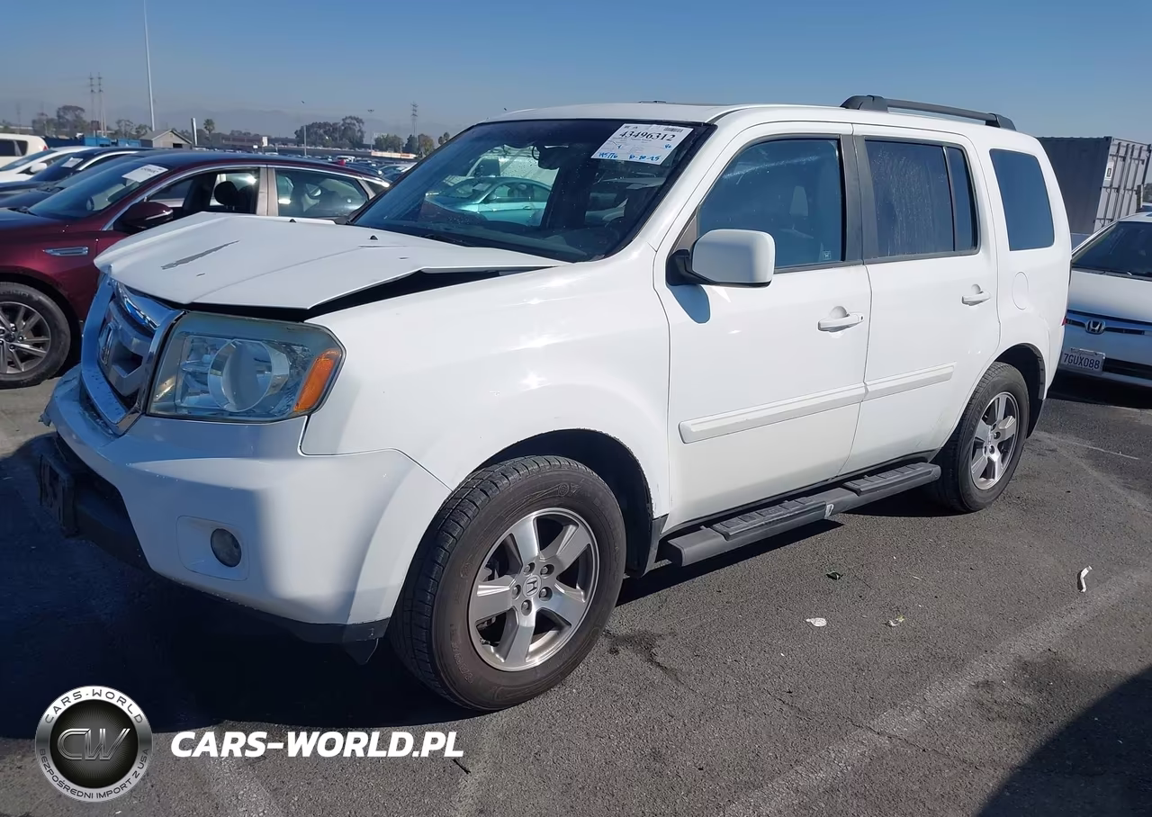 2011 Honda Pilot Ex-L VIN:5FNYF3H69BB032588 - 2