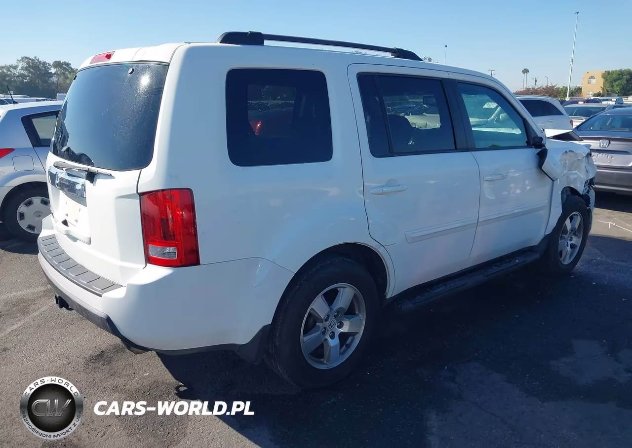 2011 Honda Pilot Ex-L VIN:5FNYF3H69BB032588 - 4