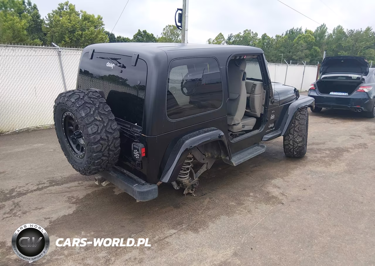 2003 Jeep Wrangler Sahara VIN:1J4FA59SX3P332963 - 4