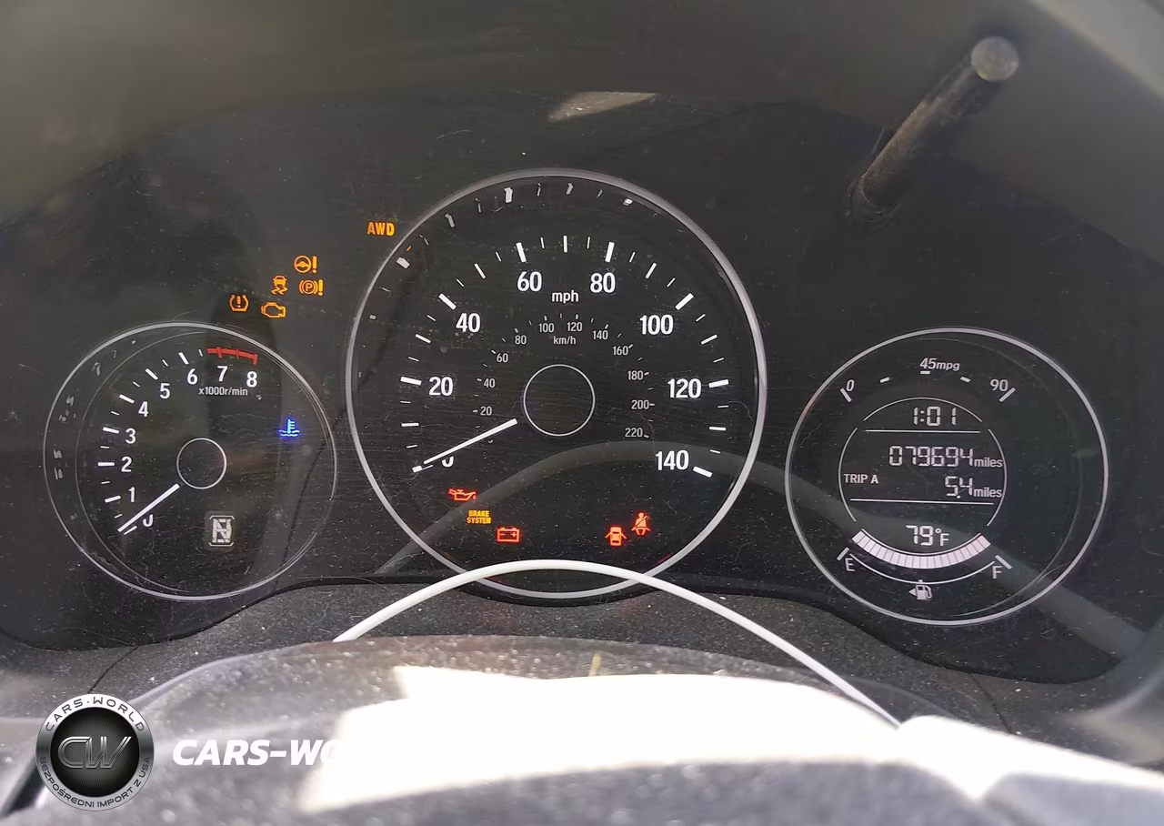 2019 Honda Hr-V Lx VIN:3CZRU6H38KG711841 - 7