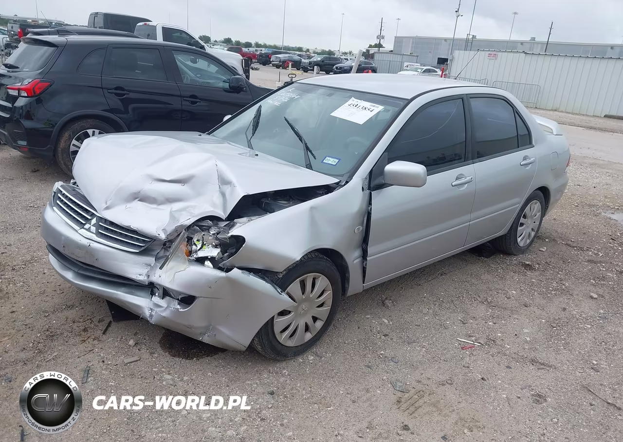 2006 Mitsubishi Lancer Es-Se VIN:JA3AJ26E86U072385 - 2