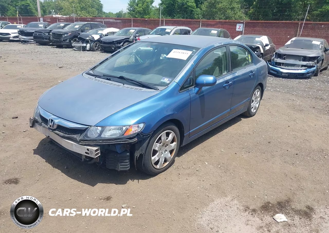 2009 Honda Civic Lx VIN:2HGFA16579H529455 - 2