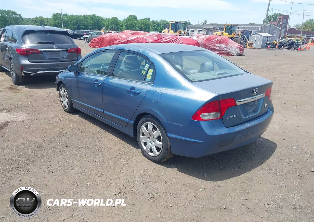 2009 Honda Civic Lx VIN:2HGFA16579H529455 - 3