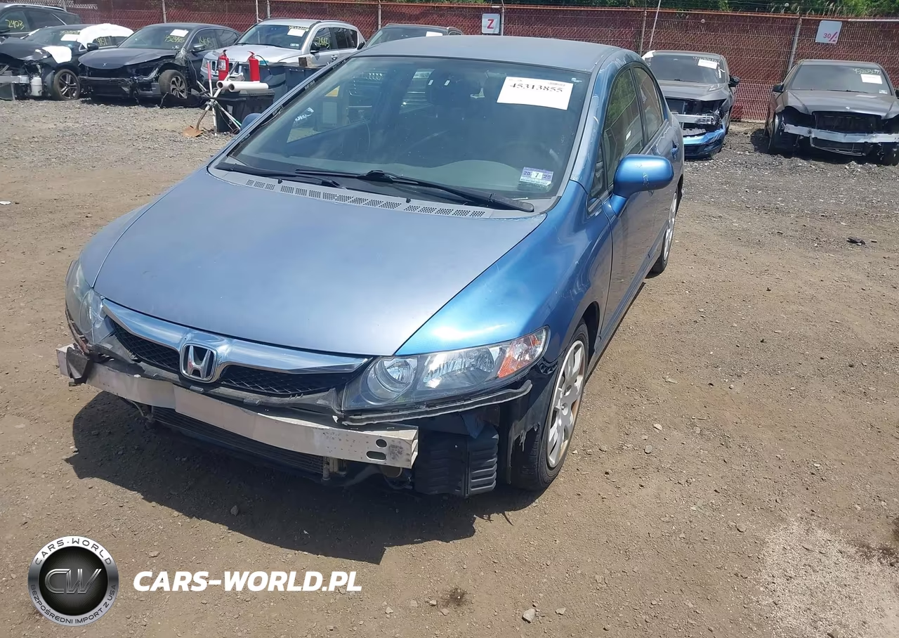 2009 Honda Civic Lx VIN:2HGFA16579H529455 - 6