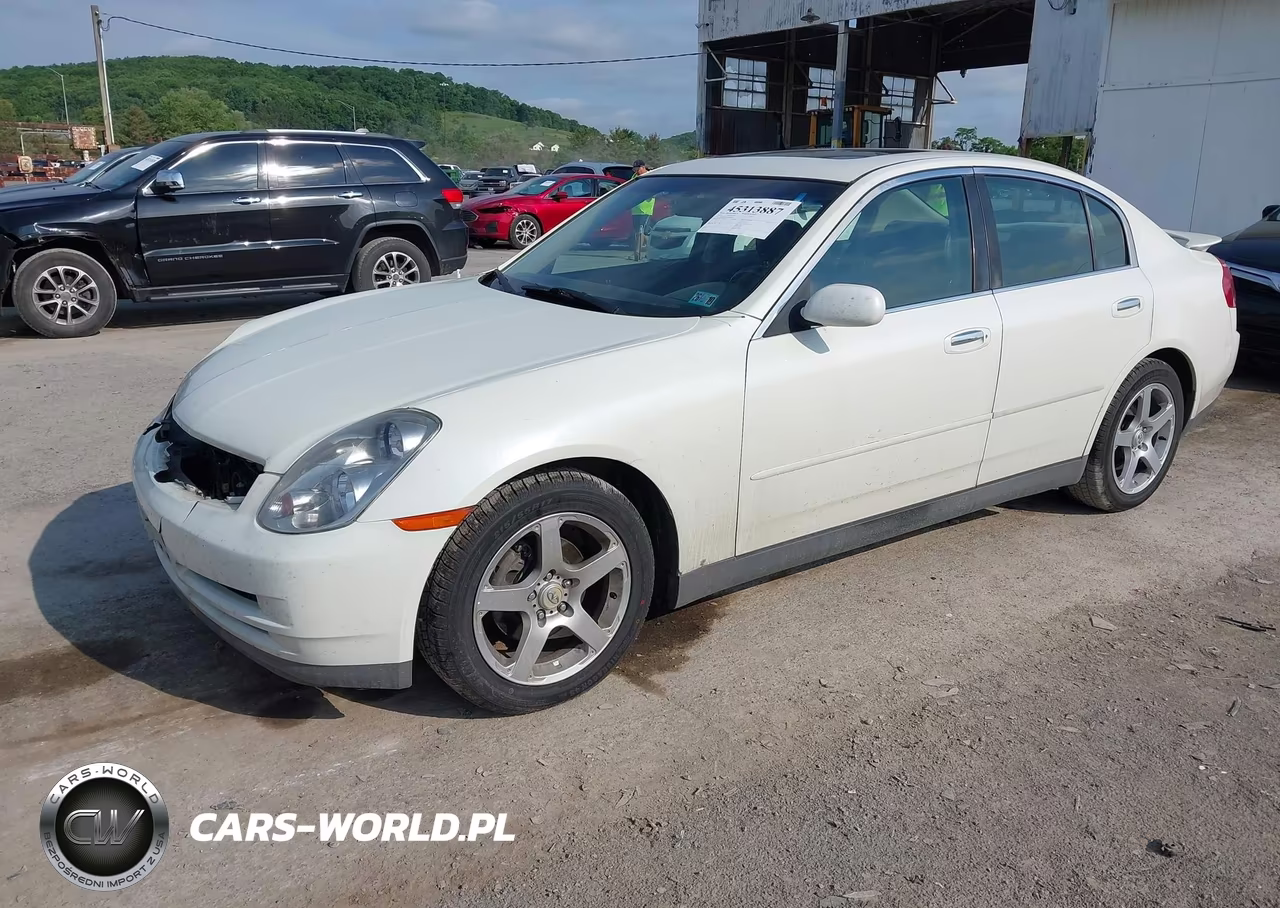 2003 Infiniti G35 Luxury Leather VIN:JNKCV51E33M013861 - 2