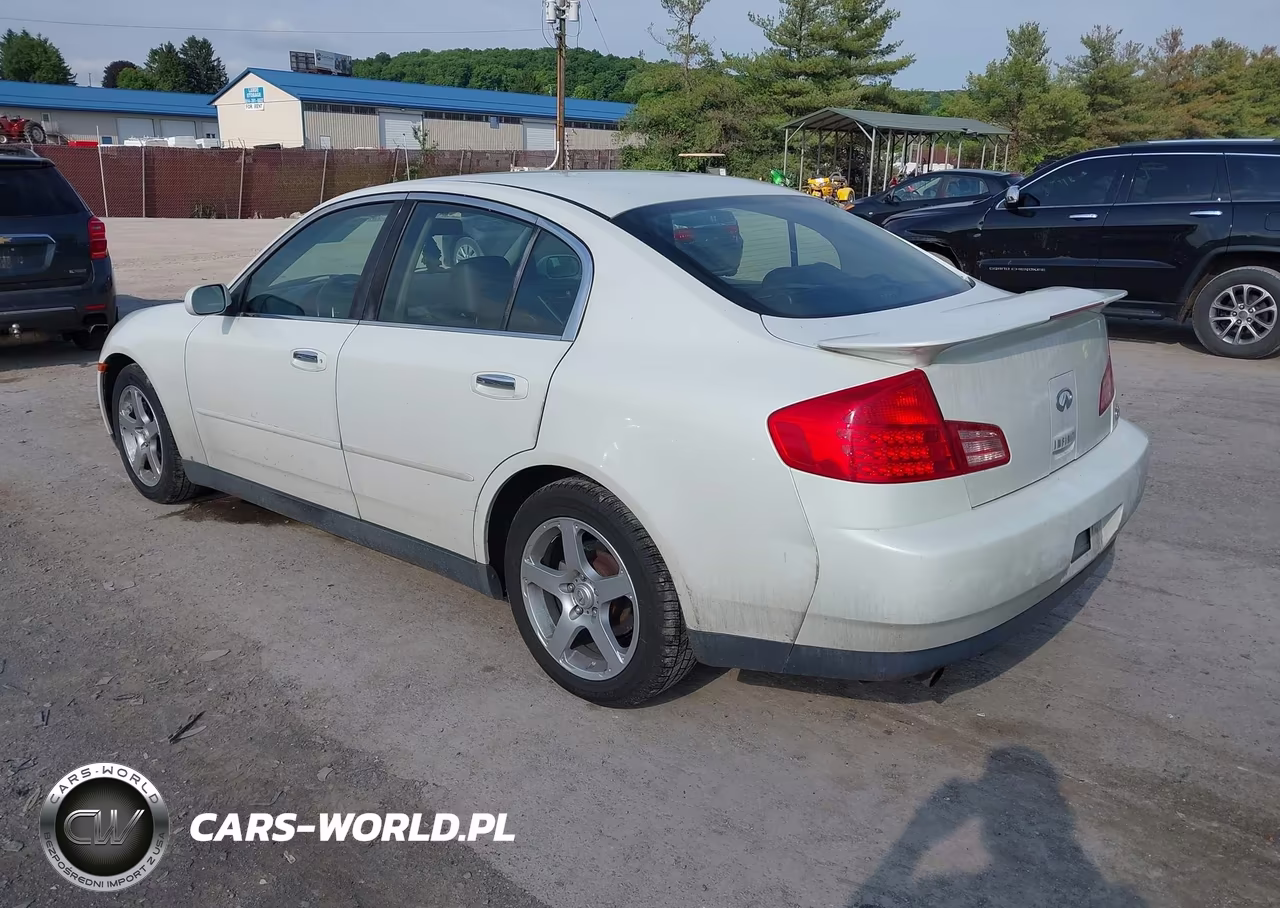 2003 Infiniti G35 Luxury Leather VIN:JNKCV51E33M013861 - 3