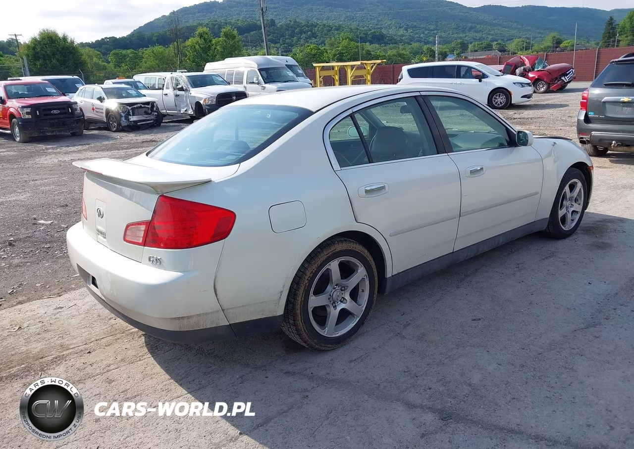 2003 Infiniti G35 Luxury Leather VIN:JNKCV51E33M013861 - 4